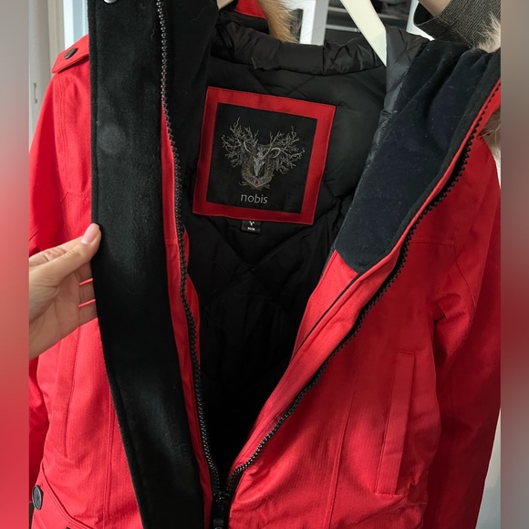 Women’s Nobis Jacket in Red Medium (NWT) - Picture 7 of 9